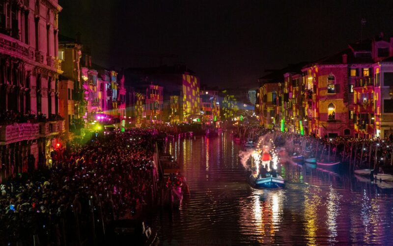 La Festa Veneziana sull'acqua Parte Prima Carnevale di Venezia 2024